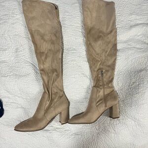 Marc Fisher Luley Suede Over The Knee Boot